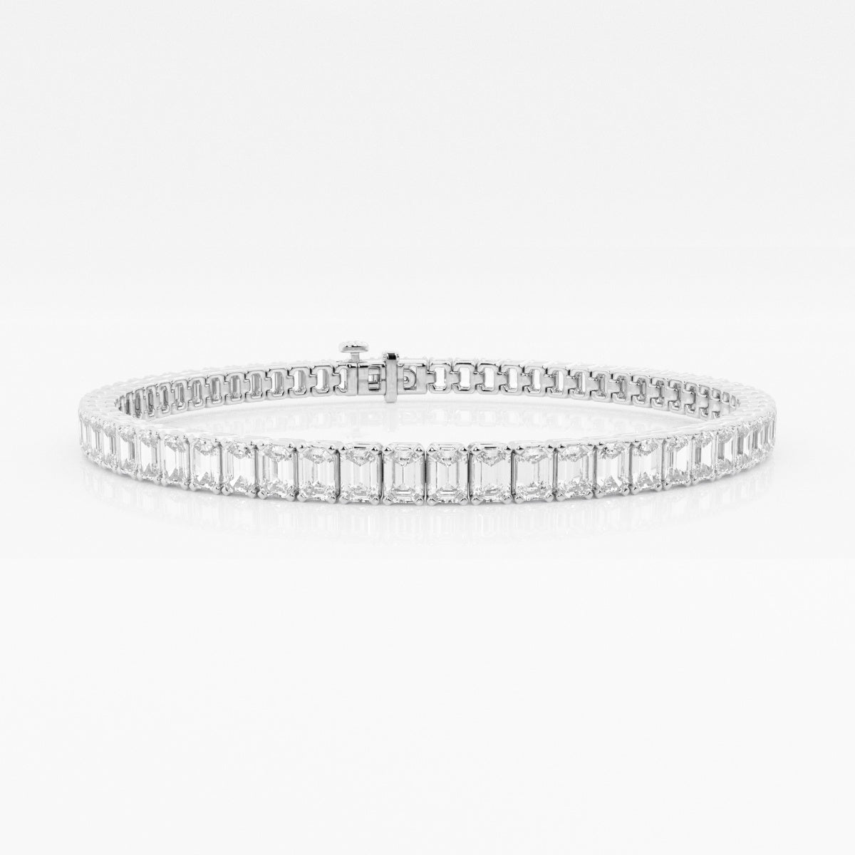 Emerald Cut Tennis Bracelet